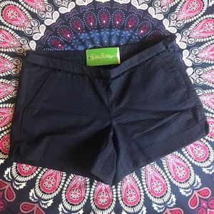 NWT Lilly Pulitzer Adie Shorts Navy